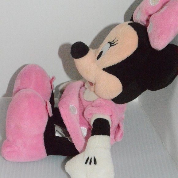 Disney Store Minnie Mouse Plush Bean Bag Plush Toy - Picture 8 of 8